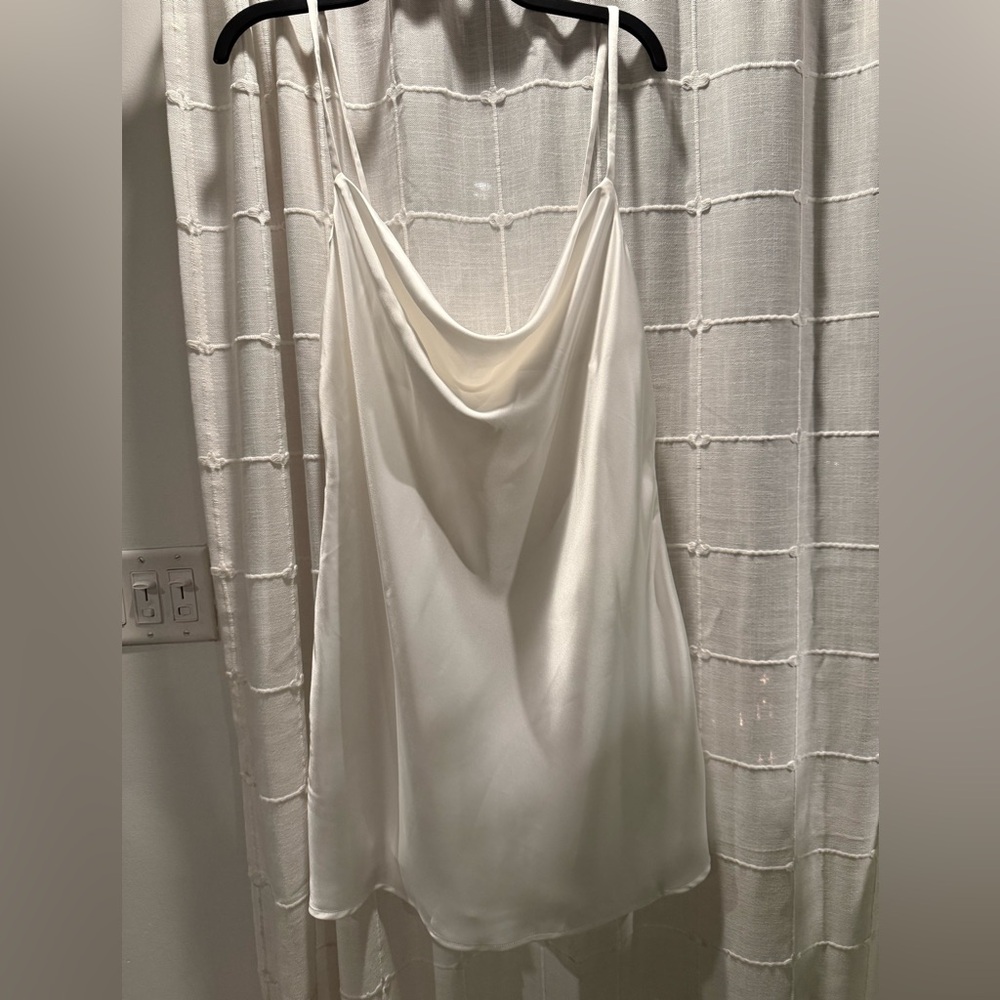 Revelry All Nighter Satin Slip Dress